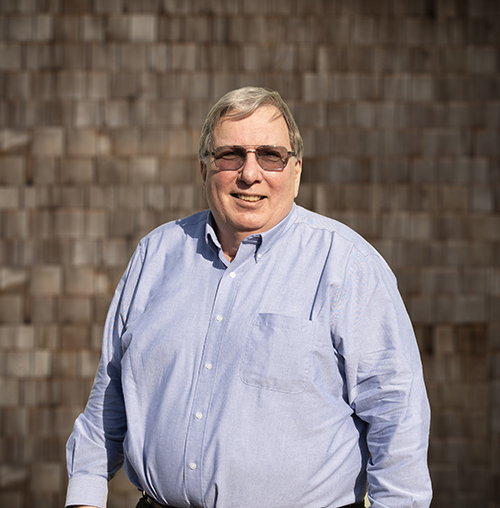 Staff member Ed Mack